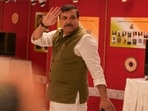 New Delhi: AAP MP Sanjay Singh arrives to attend the all-party meeting ahead of the Budget session of Parliament, in New Delhi, Sunday.(PTI) New Delhi: AAP MP Sanjay Singh arrives to attend the all-party meeting ahead of the Budget session of Parliament, in New Delhi, Sunday.(PTI)