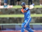 Hardik Pandya during 2024 T20 World Cup.(ICC - X ) Hardik Pandya during 2024 T20 World Cup.(ICC - X )