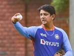 Sairaj Bahutule with the Indian team in 2022 Sairaj Bahutule with the Indian team in 2022