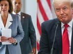 Donald Trump on Saturday hit out at former House Speaker Nancy Pelosi while addressing a first rally in Grand Rapids, Michigan.