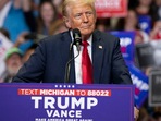 Donald Trump says he would prefer being electrocuted than devoured by shark (Photo by BILL PUGLIANO / GETTY IMAGES NORTH AMERICA / Getty Images via AFP) Donald Trump says he would prefer being electrocuted than devoured by shark (Photo by BILL PUGLIANO / GETTY IMAGES NORTH AMERICA / Getty Images via AFP)
