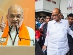 Amit Shah launched sharp attacks on Nationalist Congress Party (Sharadchandra Pawar) supremo Sharad Pawar over corruption. Amit Shah launched sharp attacks on Nationalist Congress Party (Sharadchandra Pawar) supremo Sharad Pawar over corruption.