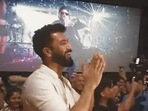 Vicky Kaushal sings Tauba Tauba with fans during a Bad Newz show Vicky Kaushal sings Tauba Tauba with fans during a Bad Newz show