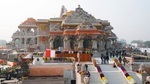 Many devotees chose to stay in Ayodhya on Sunday to participate in the Shravan festivities starting Monday. (Sourced) Many devotees chose to stay in Ayodhya on Sunday to participate in the Shravan festivities starting Monday. (Sourced)