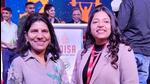 Sift Kaur Samra (R) with coach Deepali Deshpande. (HT) Sift Kaur Samra (R) with coach Deepali Deshpande. (HT)