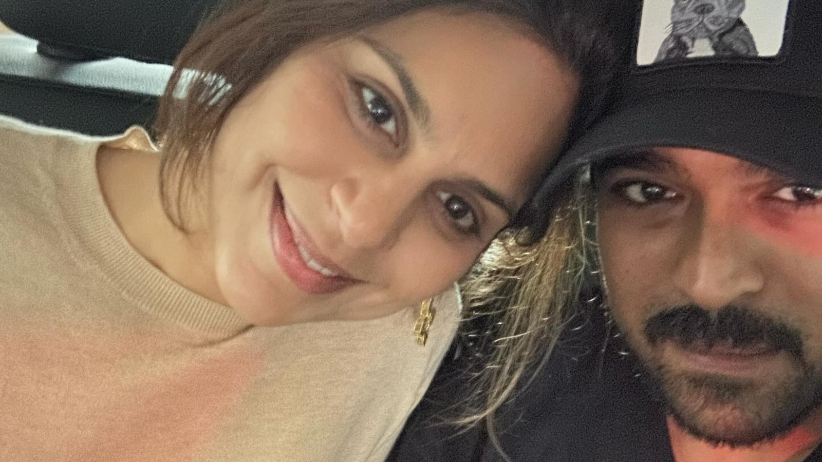 Ram Charan pens sweet birthday note for 'Kaara mummy' Upasana, she praises his selfie skills