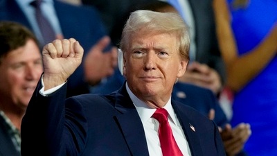 Trump shared a note from Jackson on Truth Social. His physician informed that the ex-President's right ear sustained a “2 cm wound” from the bullet, which was “less than a quarter of an inch from entering his head.” (AP) Trump shared a note from Jackson on Truth Social. His physician informed that the ex-President's right ear sustained a “2 cm wound” from the bullet, which was “less than a quarter of an inch from entering his head.” (AP)