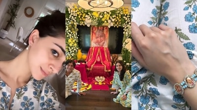 Ananya Panday shared pictures on Instagram. Ananya Panday shared pictures on Instagram.