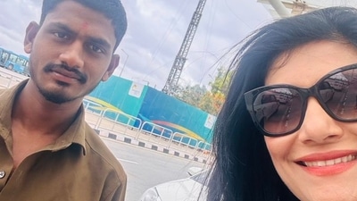 Grateful for the timely assistance by the Bengaluru-based driver, Sindhu Gangadharan took to the social media platform X to express her appreciation. (X) Grateful for the timely assistance by the Bengaluru-based driver, Sindhu Gangadharan took to the social media platform X to express her appreciation. (X)