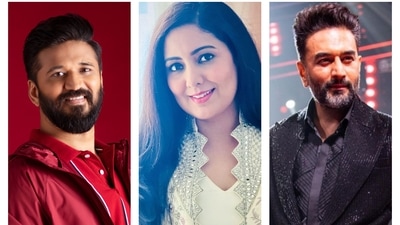 Amit Trivedi, Harshdeep Kaur and Shekhar Ravjiani Amit Trivedi, Harshdeep Kaur and Shekhar Ravjiani
