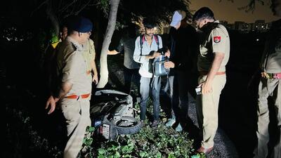 In police’s retaliatory fire, Krishnan sustained bullet injuries to his legs while Kumar managed to escape. Kumar was arrested later during a search. (HT Photo) In police’s retaliatory fire, Krishnan sustained bullet injuries to his legs while Kumar managed to escape. Kumar was arrested later during a search. (HT Photo)