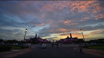 New Delhi: A view of the skyline at Lutyens Delhi. (PTI) New Delhi: A view of the skyline at Lutyens Delhi. (PTI)
