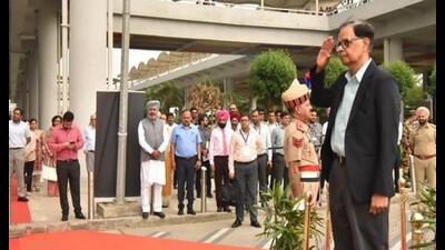 The 16th finance commission reached Chandigarh on Sunday evening for a meeting with the top brass of the Punjab government which plans to seek revenue deficit grant and special central assistance to help the border state tide over the fiscal and other challenges. The 16th finance commission reached Chandigarh on Sunday evening for a meeting with the top brass of the Punjab government which plans to seek revenue deficit grant and special central assistance to help the border state tide over the fiscal and other challenges.