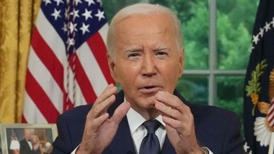 US President Joe Biden on Sunday dropped out of the US Presidential race against challenger Donald Trump. US President Joe Biden on Sunday dropped out of the US Presidential race against challenger Donald Trump.