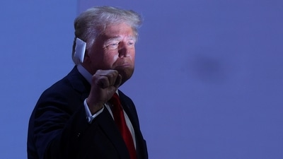 Donald Trump suffered an ear injury after assassination attempt (REUTERS/Brian Snyder) (REUTERS)