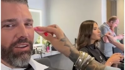 Donald Trump Jr faces flak for calling teen daughter Kai 'sexy'. (TikTok) Donald Trump Jr faces flak for calling teen daughter Kai 'sexy'. (TikTok)