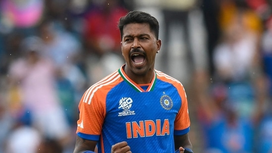 Hardik Pandya also lost his white-ball vice-captaincy to Shubman Gill.(AFP)