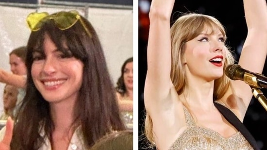 Anne Hathaway attended Taylor Swift's Germany concert