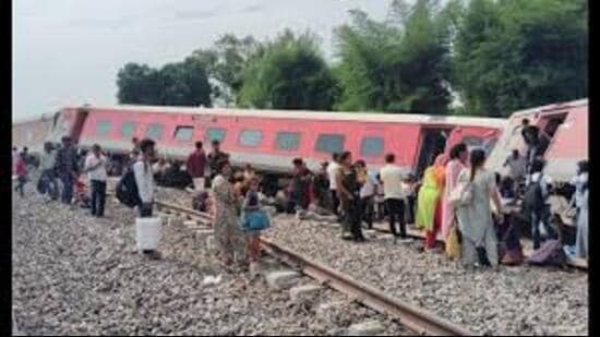 On July 18, Chandigarh-Dibrugarh Express derailed near Gonda in UP in which four people died. (Sourced)