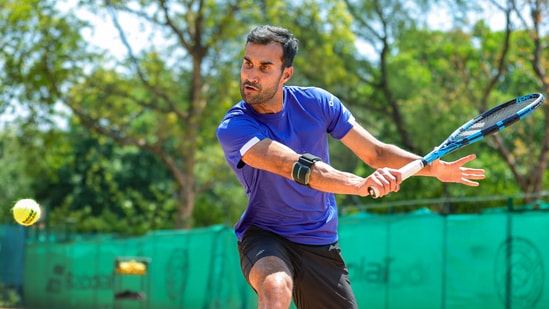 Tennis player Yuki Bhambri won his third ATP title on Sunday(PTI)