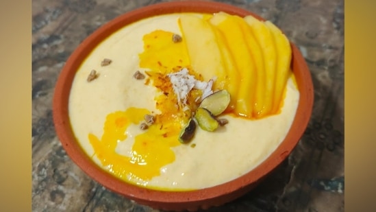 National Mango Day 2024: Try this classic Amrakhand recipe to satisfy your dessert cravings. 