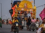The Supreme court will hear a plea today against the order of the Uttar Pradesh government for eateries on the Kanwar Yatra route to display their names (Raj K Raj/HT Photo) The Supreme court will hear a plea today against the order of the Uttar Pradesh government for eateries on the Kanwar Yatra route to display their names (Raj K Raj/HT Photo)