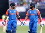 Virat Kohli (L) and Rohit Sharma are very much in contention for the 2027 World Cup.