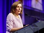 Democratic Speaker Emerita Nancy Pelosi speaks at the North Carolina Democratic Unity Dinner fundraiser in Raleigh, N.C., Saturday, July 20, 2024. (AP Photo/Karl B DeBlaker)