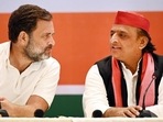 Congress Leader Rahul Gandhi and Samajwadi Party chief Akhilesh Yadav (HT file) Congress Leader Rahul Gandhi and Samajwadi Party chief Akhilesh Yadav (HT file)