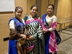Isha and Misha with their mother and guru Jyoti Kiran Ratan Isha and Misha with their mother and guru Jyoti Kiran Ratan