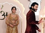 Janhvi Kapoor and Shikhar Pahariya at Anant Ambani, Radhika Merchant's wedding. Janhvi Kapoor and Shikhar Pahariya at Anant Ambani, Radhika Merchant's wedding.