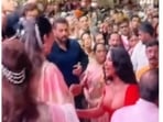 Salman Khan and Kim Kardashian were spotted in an unseen video from Ambani wedding. Salman Khan and Kim Kardashian were spotted in an unseen video from Ambani wedding.