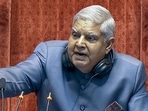 Vice-President and Chairman, Rajya Sabha Jagdeep Dhankhar dismissed notices filed against the order of the UP government to make eatery owners display their names outside. (Sansad TV) Vice-President and Chairman, Rajya Sabha Jagdeep Dhankhar dismissed notices filed against the order of the UP government to make eatery owners display their names outside. (Sansad TV)