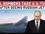 U.S. BOMBERS TAKE A U-TURN
AFTER SEEING RUSSIAN JETS
U.S. BOMBERS TAKE A U-TURN
AFTER SEEING RUSSIAN JETS