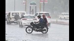 Since the onset of monsoon, Chandigarh has recorded 185.3 mm rain, which, as per Met officials, is 47.6 % below normal for the corresponding period. (HT File)
