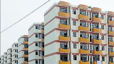 An estimated amount of  ₹64 crore has been outstanding from the wilful defaulters. The list of allottees with outstanding dues is regularly updated on Chandigarh Housing Board’s website. (HT Photo)