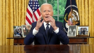 US President Joe Biden at the White House (Bloomberg) (Bloomberg) US President Joe Biden at the White House (Bloomberg) (Bloomberg)