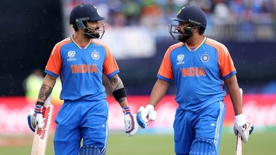 Virat Kohli (L) and Rohit Sharma are very much in contention for the 2027 World Cup. (Reuters)