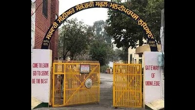 Government Multipurpose School is in the list of unsafe schools in Ludhiana. (HT Photo) Government Multipurpose School is in the list of unsafe schools in Ludhiana. (HT Photo)