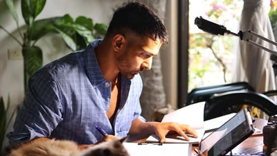 Harshvardhan Rane on completing his first year Psychology Hons exams Harshvardhan Rane on completing his first year Psychology Hons exams