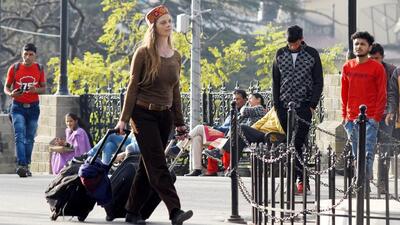 Once a favourite among foreign tourists, Himachal saw a significant decline in tourist numbers during the Covid-19 outbreak. (HT) Once a favourite among foreign tourists, Himachal saw a significant decline in tourist numbers during the Covid-19 outbreak. (HT)