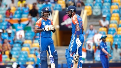 India's Suryakumar Yadav and Hardik Pandya (Surjeet Yadav)