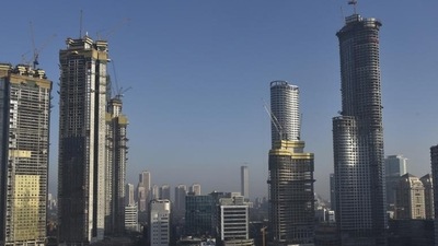 Economic Survey noted that one in four cases settled after admission was from the real estate sector. Of the 891 corporate debtors resolved, 133 were real estate companies, forming 15% of the companies resolved. (Representational photo) (Anshuman Poyrekar/HT Photo) Economic Survey noted that one in four cases settled after admission was from the real estate sector. Of the 891 corporate debtors resolved, 133 were real estate companies, forming 15% of the companies resolved. (Representational photo) (Anshuman Poyrekar/HT Photo)