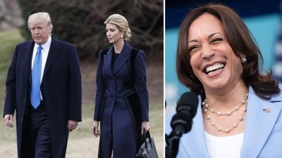 Donald and Ivanka Trump had once placed confidence in Kamala Harris' candidacy (AP File Photo, photo by SAUL LOEB / AFP) Donald and Ivanka Trump had once placed confidence in Kamala Harris' candidacy (AP File Photo, photo by SAUL LOEB / AFP)