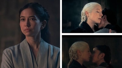 Sonoya Mizuno recently spoke about her unscripted kiss in House of the Dragon. Sonoya Mizuno recently spoke about her unscripted kiss in House of the Dragon.