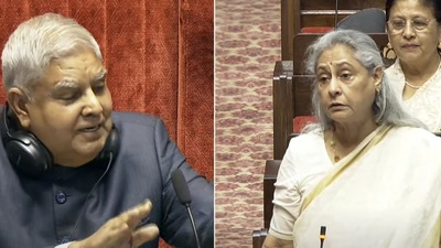 Veteran actress and Rajya Sabha MP, Jaya Bachchan alleged partiality displayed by the Rajya Sabha chair Jagdeep Dhankar during question hour. Veteran actress and Rajya Sabha MP, Jaya Bachchan alleged partiality displayed by the Rajya Sabha chair Jagdeep Dhankar during question hour.