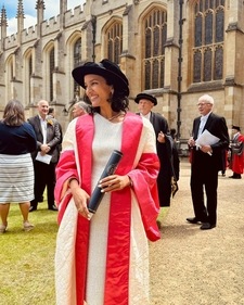 Anoushka Shankar felicitated with an Honorary Doctorate of Music degree at the University of Oxford (Instagram) Anoushka Shankar felicitated with an Honorary Doctorate of Music degree at the University of Oxford (Instagram)