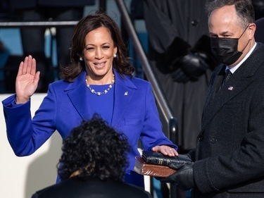 Kamala Harris' inauguration pearls Kamala Harris' inauguration pearls