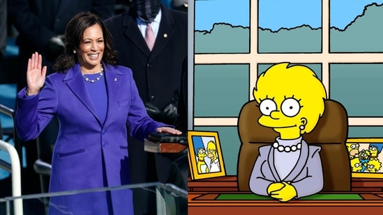 Kamala Harris' run for POTUS may just have been predicted by The Simpsons 24 years ago