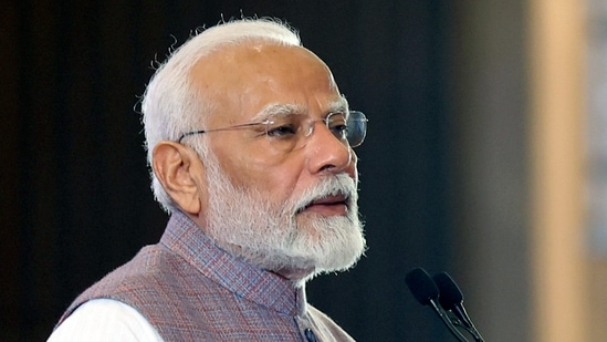Prime Minister Narendra Modi in New Delhi.(PTI)